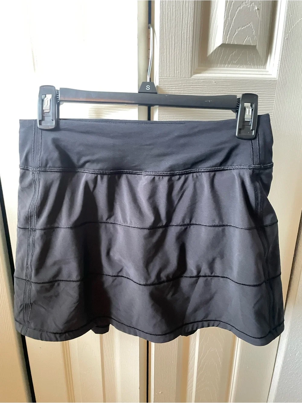 lululemon athletica Black Performance Mini Skirt